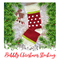 Bobbly Christmas Stocking